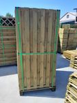 Płot osłonowy prosty MULTI 90x180 Listwowy