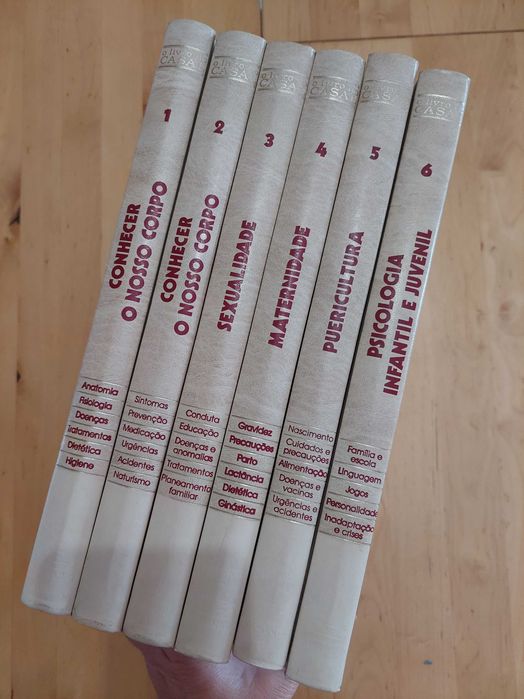 Lote de 6 livros. Colecção o livro do casal. 1982