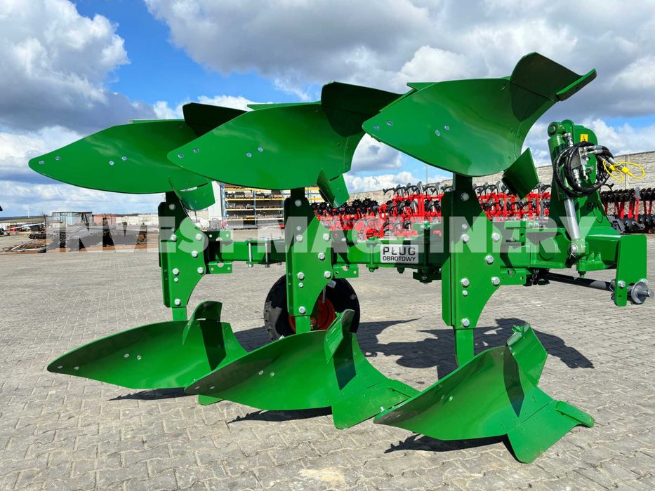 Pług obrotowy zagonowy EURO-MASZ unia nowy GWARANCJA 3 lata
