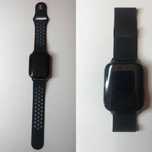 Pasek do OPPO Watch 46mm - gumowy, opaska i czarna bransoletka