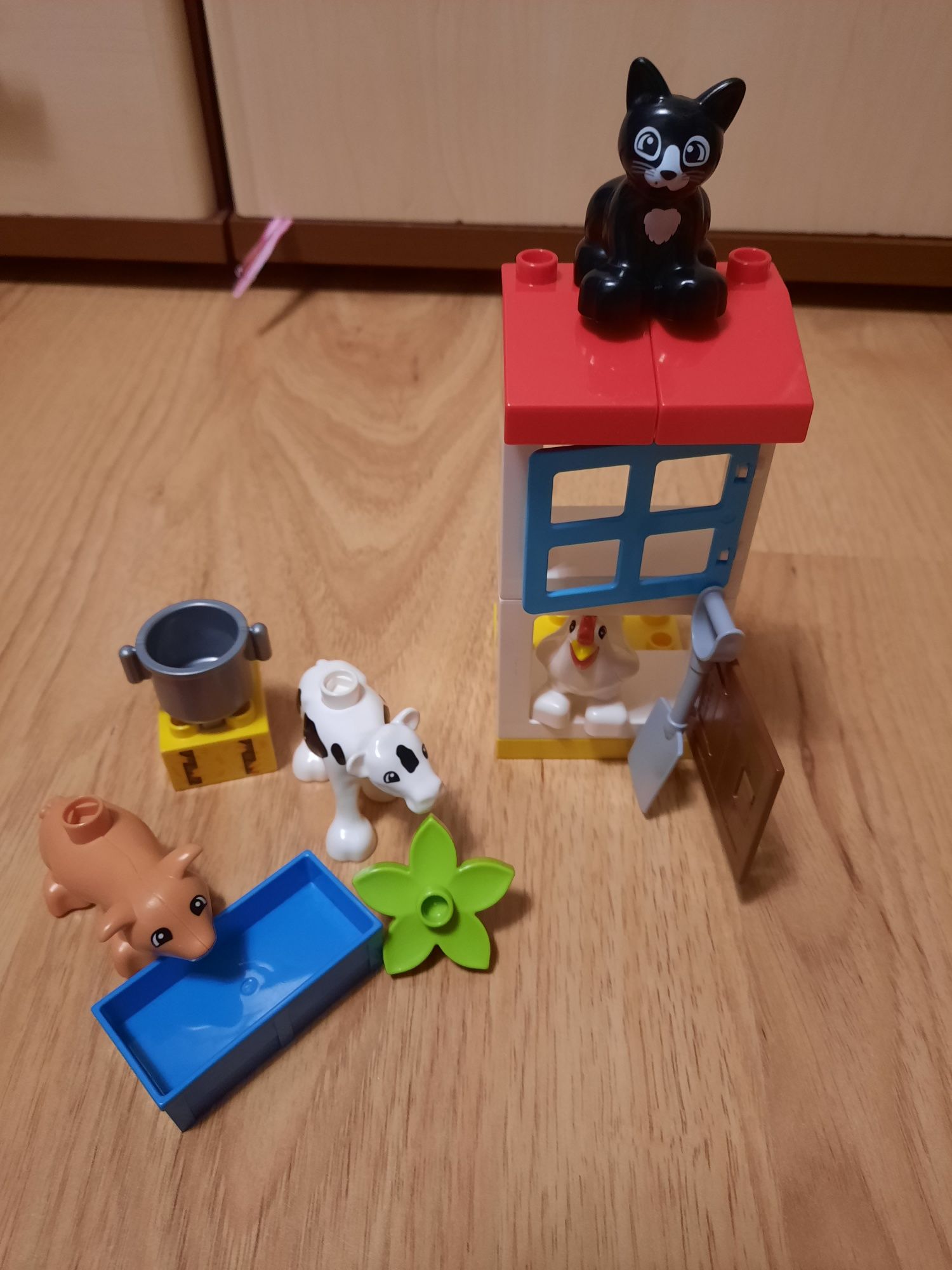 Lego Duplo gospodarstwo, kurnik, zagroda, zwierzątka