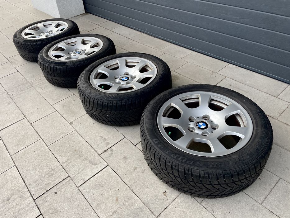 Koła zimowe 5x120 BMW alufelgi 16x7 et20 205/55R16 e36 e46 e90 e87 f30