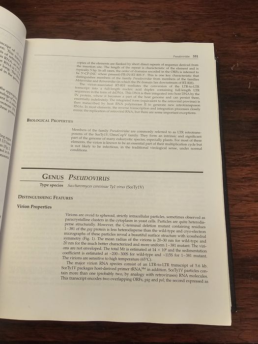 Livro Medicina Farmácia Virus Taxonomy