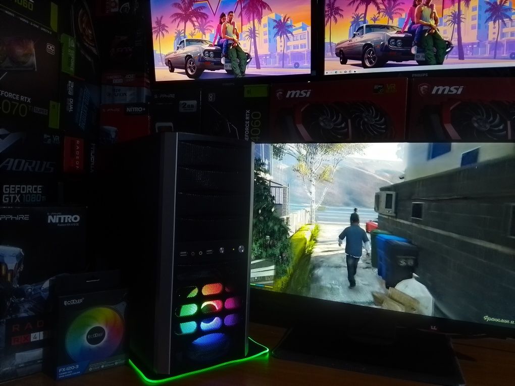 Rx470 4 гб Игровой системный блок,пк,компьютер.GTA.WOT,RDR