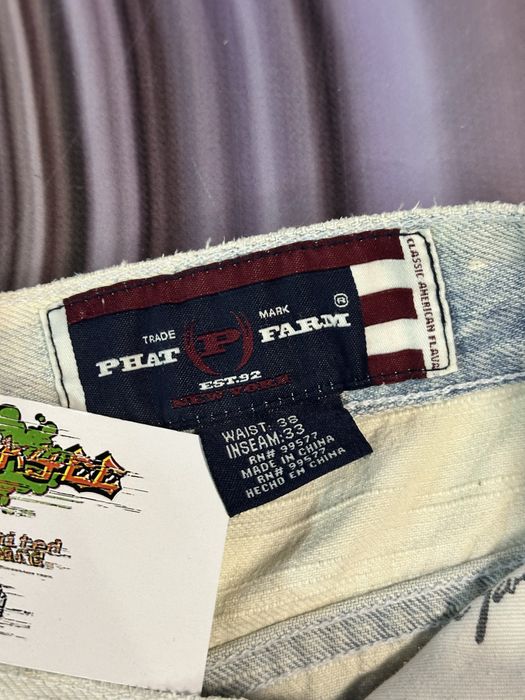 Baggy Phat Farm vintage jeans XL RAP Southpole style