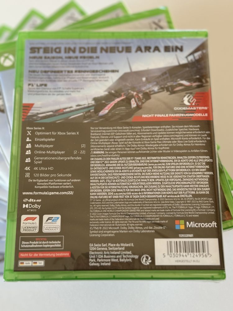 Акція! Гра F1 2022 – Xbox Series X