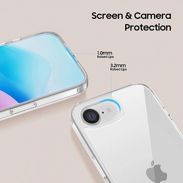 Tech-Protect Flexair Hybrid Iphone Se 4/2025 Clear