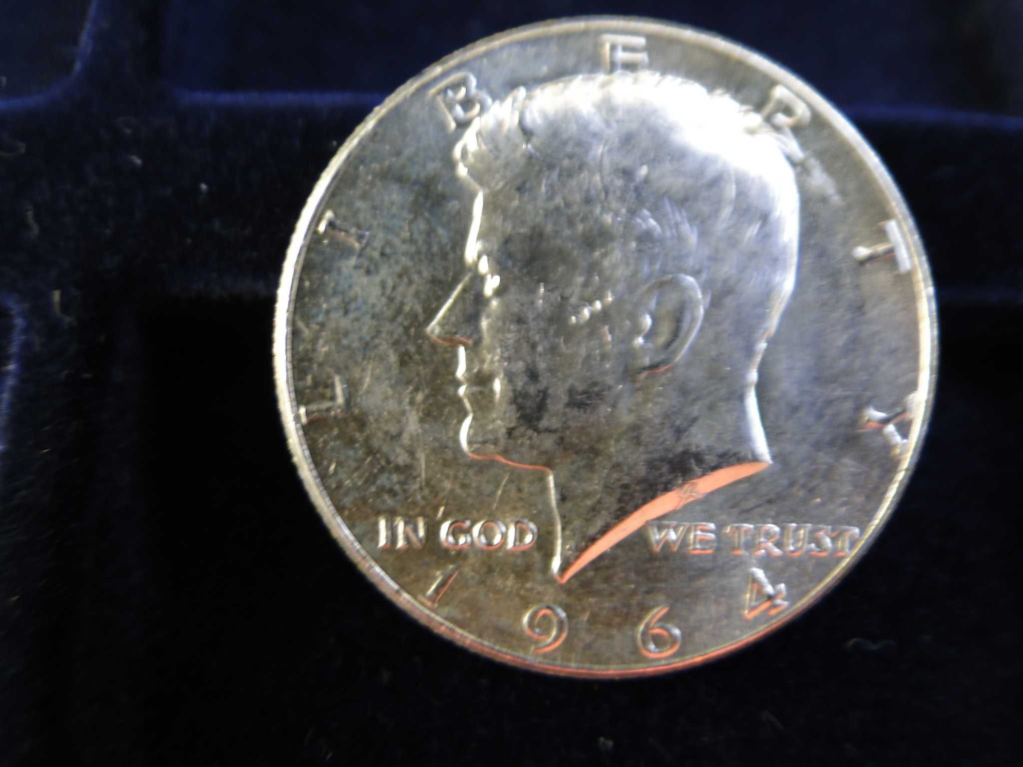 1964 John F.Kennedy Half Dollar srebrna moneta