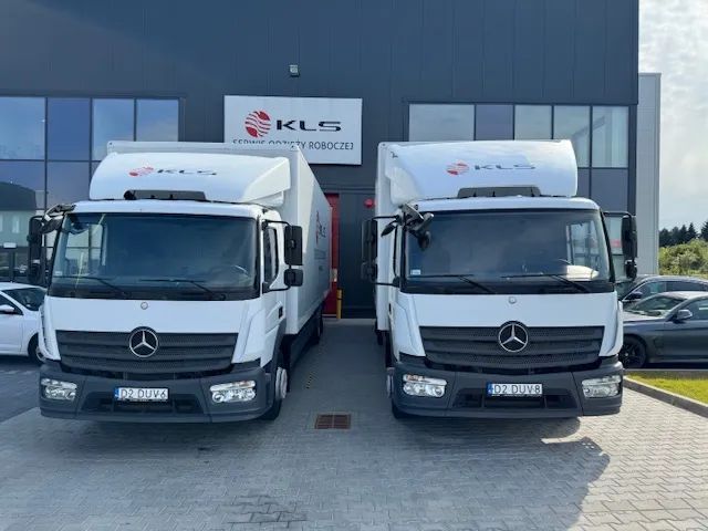 Mercedes-Benz ATEGO 1524  Mercedes Benz ATEGO 1224 EURO 6 IZOTERMA+WINDA salon Polska serwisowan