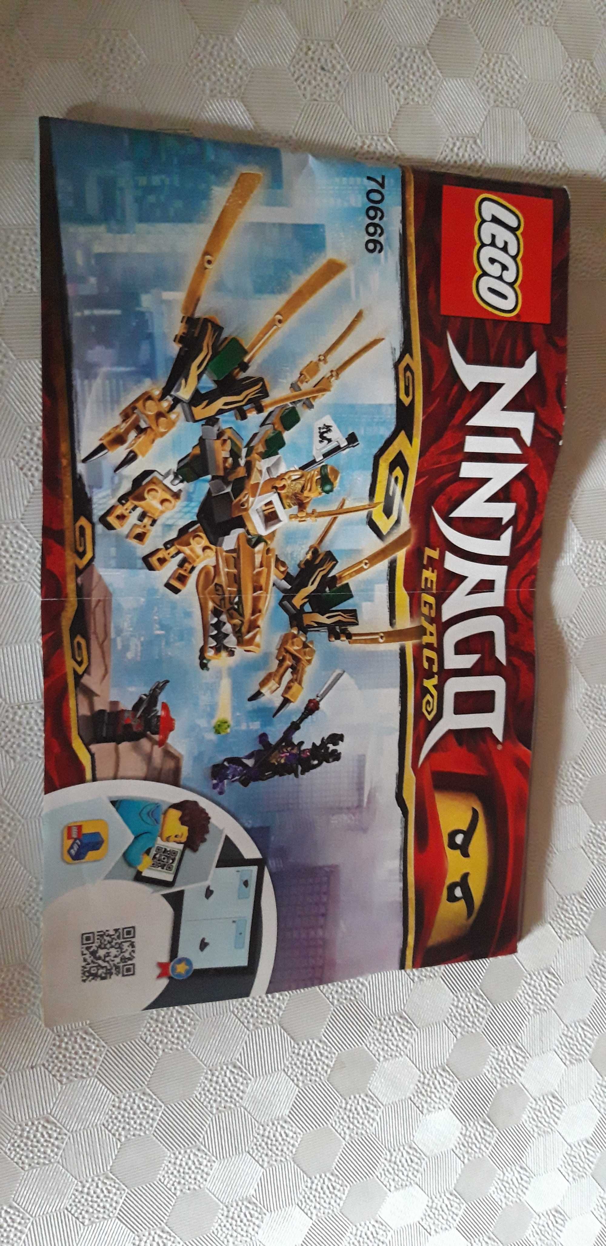 Lego ninjago 70666 złoty smok