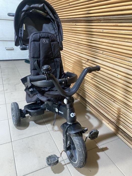 Велосипед с родительской ручкой kinderkraft