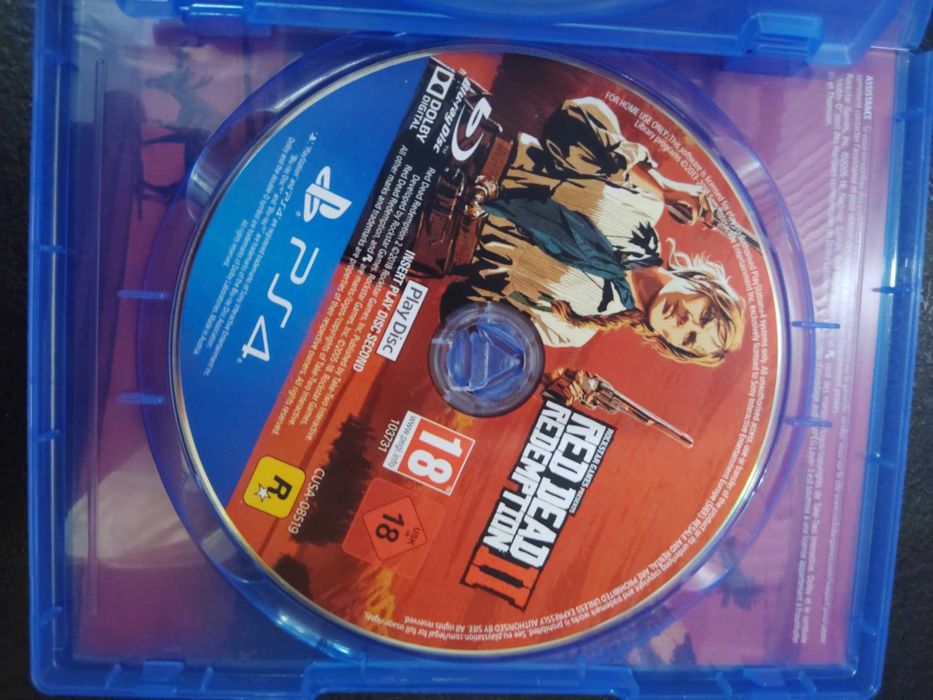 Red Dead Redemption 2 PS4 Polskie napisy są w grze okładka zagraniczna