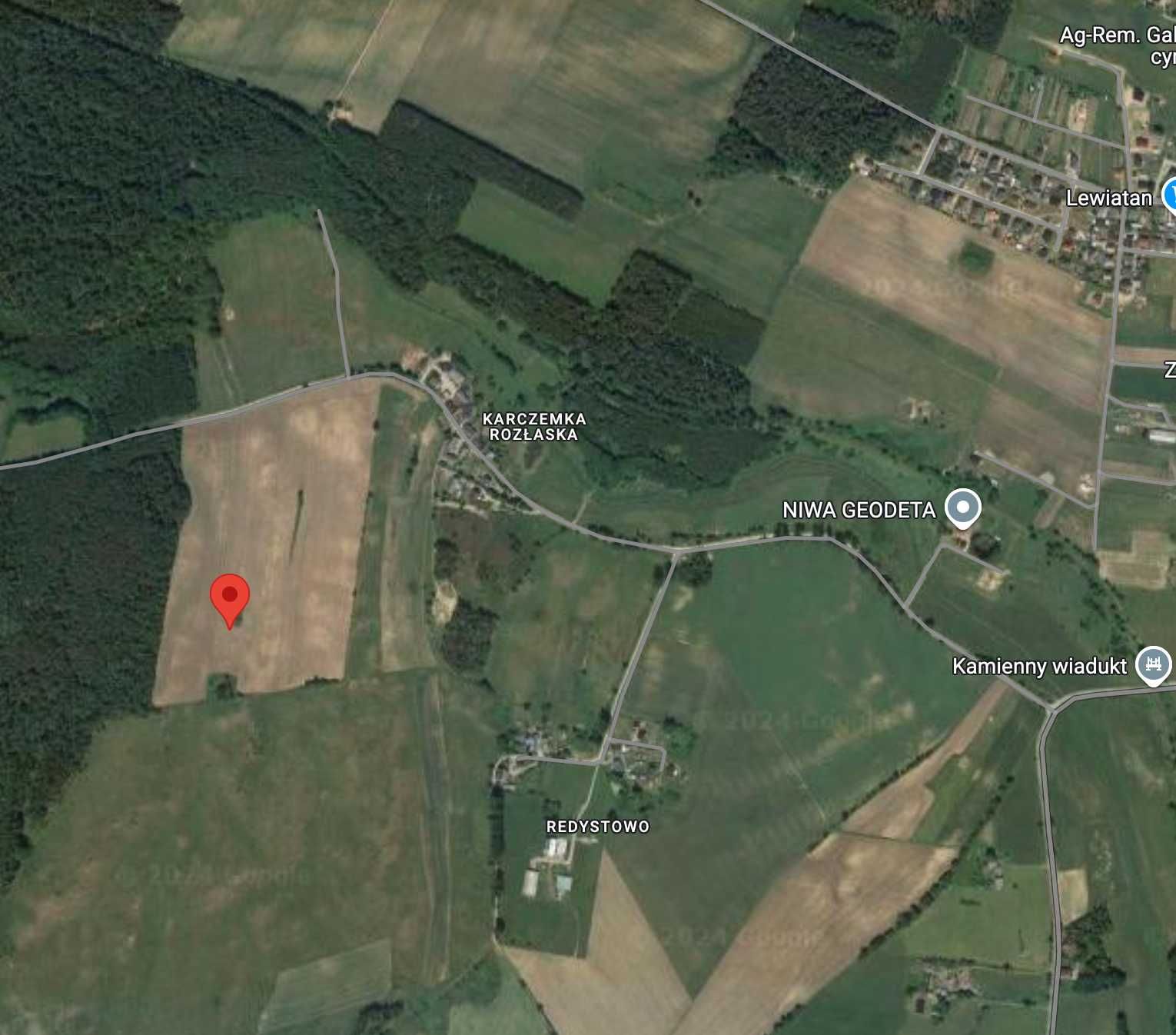 Dzialka Wejherowo - 30 min, blisko las, natura, bez pośredników