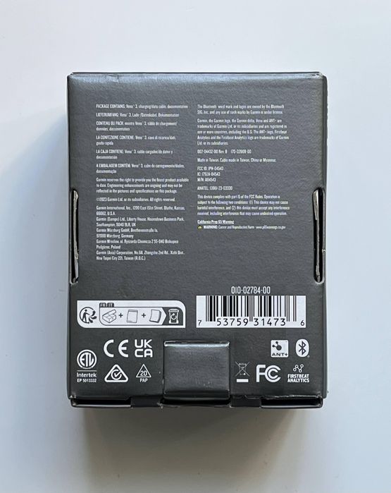 PROMOCJA 300zł Garmin Venu 3 45mm Srebrny FV23 Gwarancja
