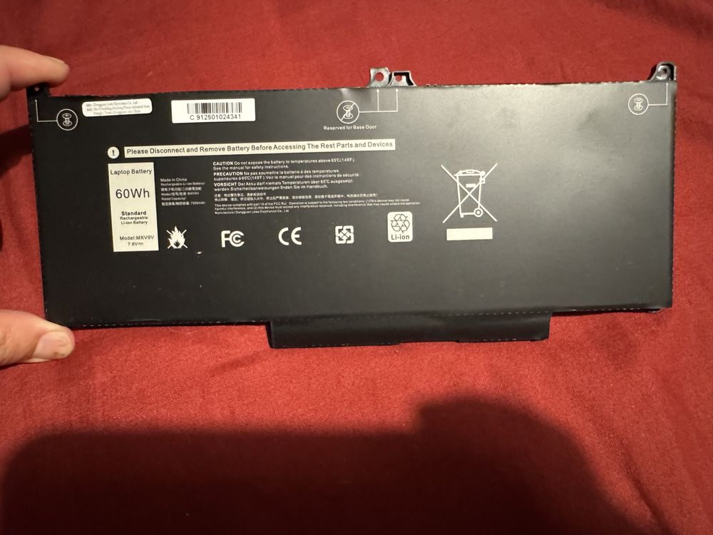 Bateria nova para DELL Latitude