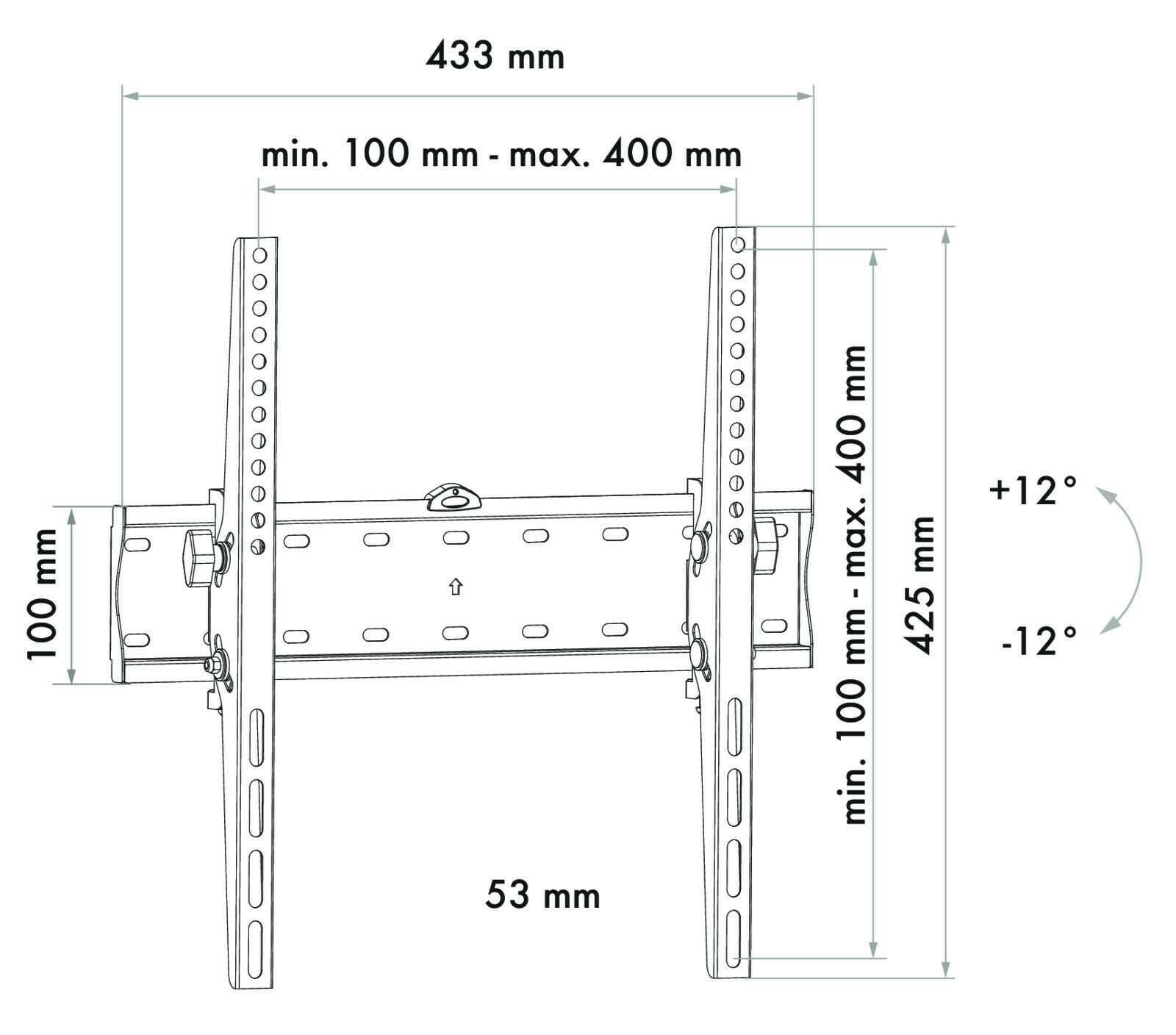 32"-55" Кронштейн для тв ITech-PB4T Кріплення для телевізора