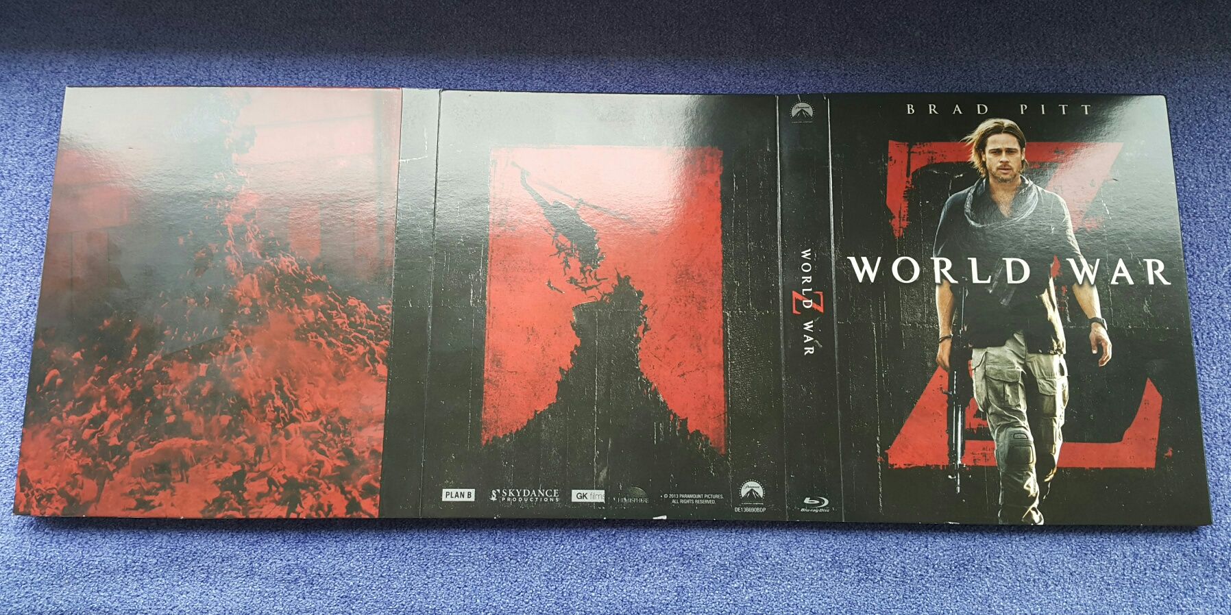 World War Z / Мировая война Z (Blu-Ray Limited Edition)