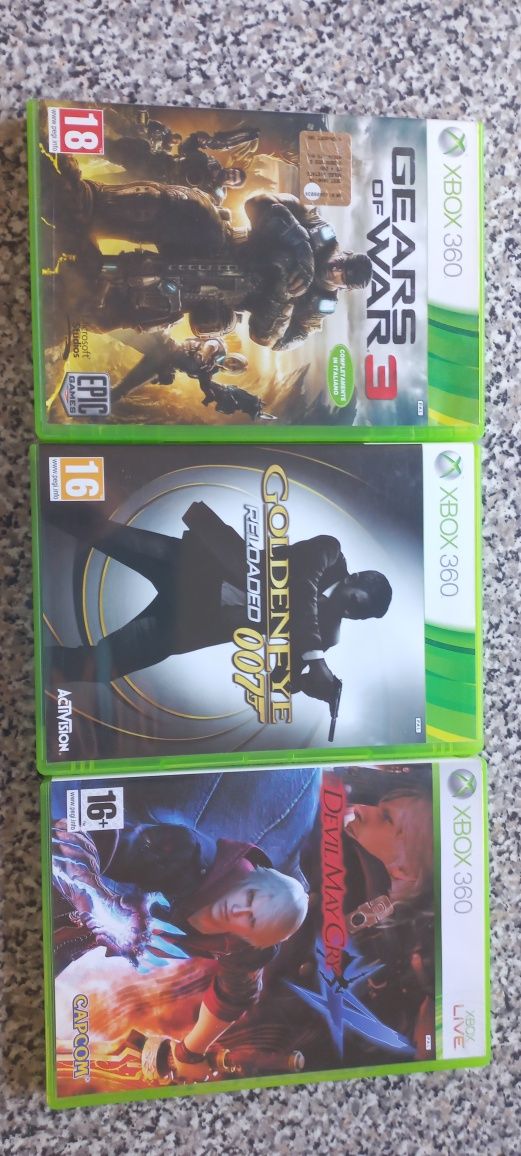 Goldeneye reloaded/Devil may cry 4/Gears of war 3 Xbox 360