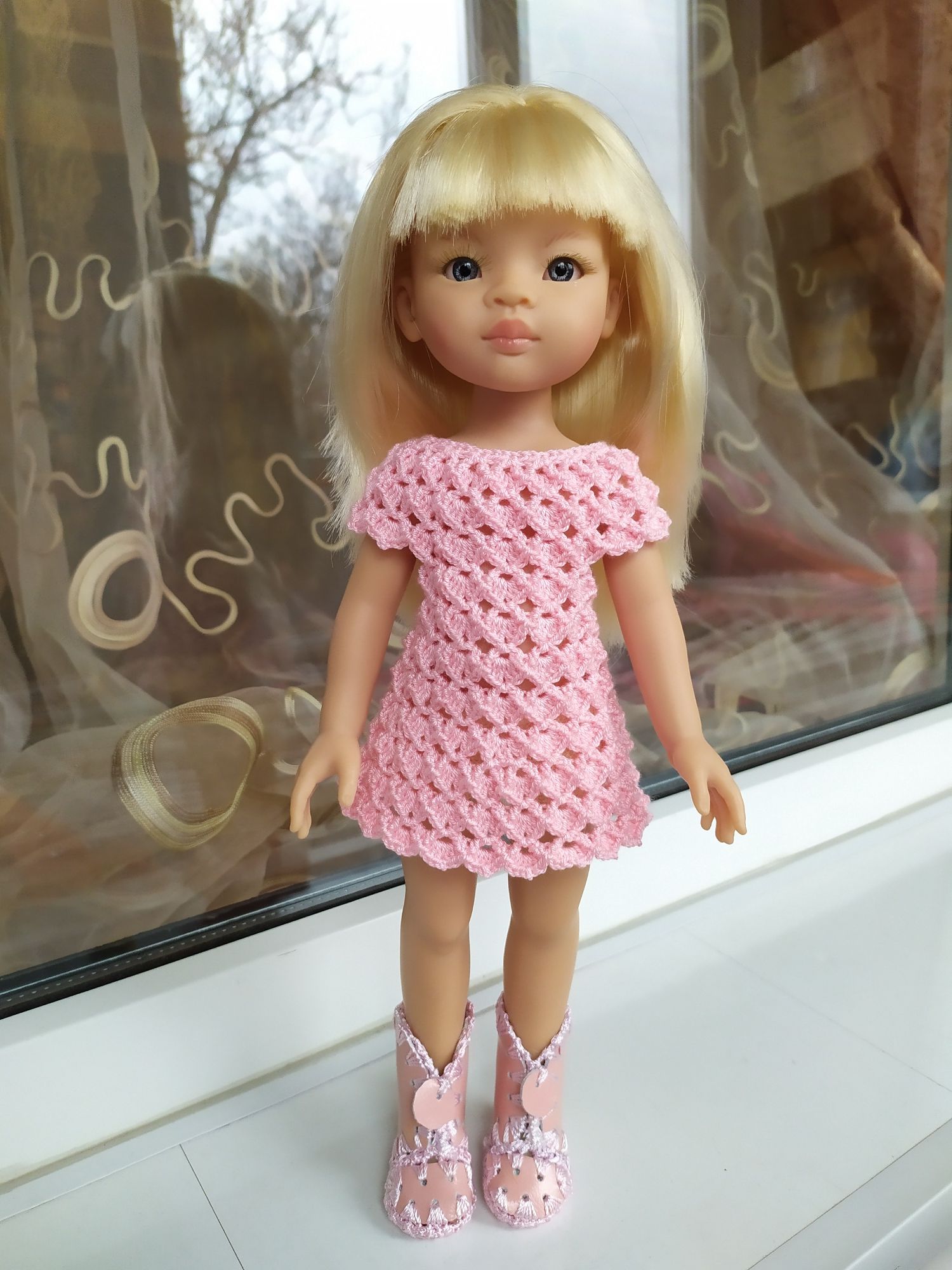 Сукня для лялечки Паола Рейна Paola Reina, Антоніо Хуан. Одяг. Вбрання