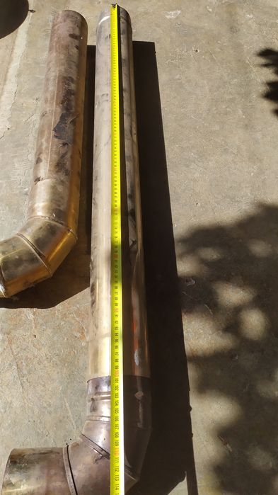 Tubo chaminé salamandra 100mm
