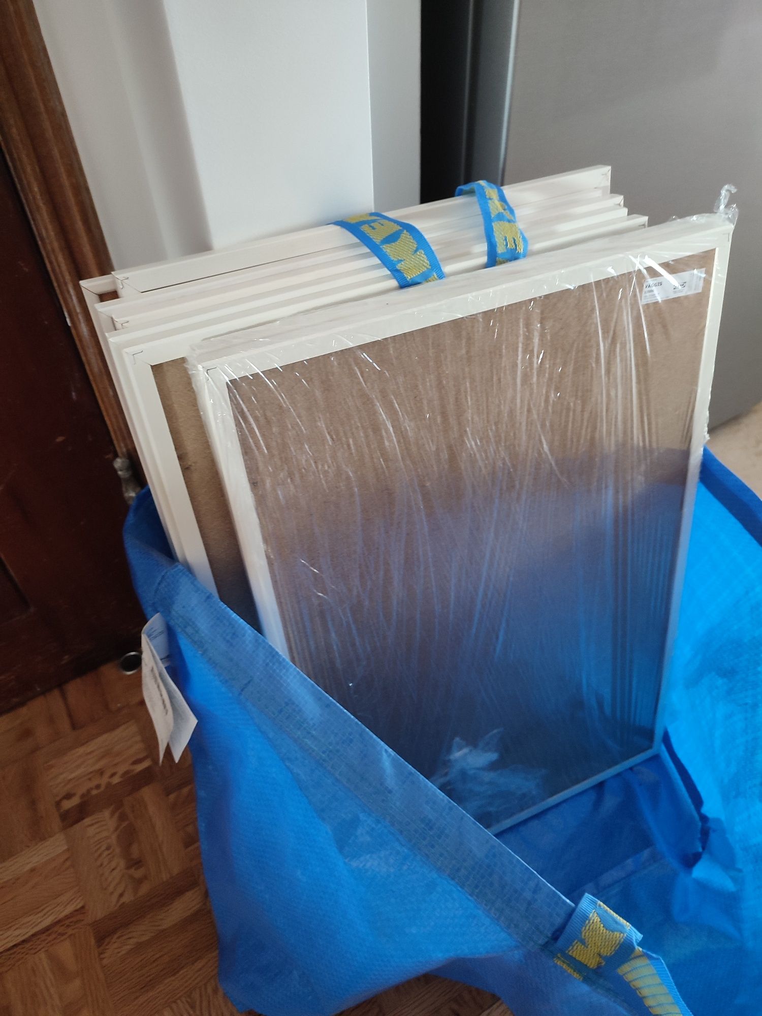 6 Quadros cortiça IKEA