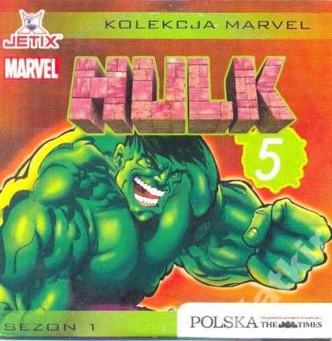 Marvel Bajki DVD stan kolekcjonerki Hulk PROMOCJA!