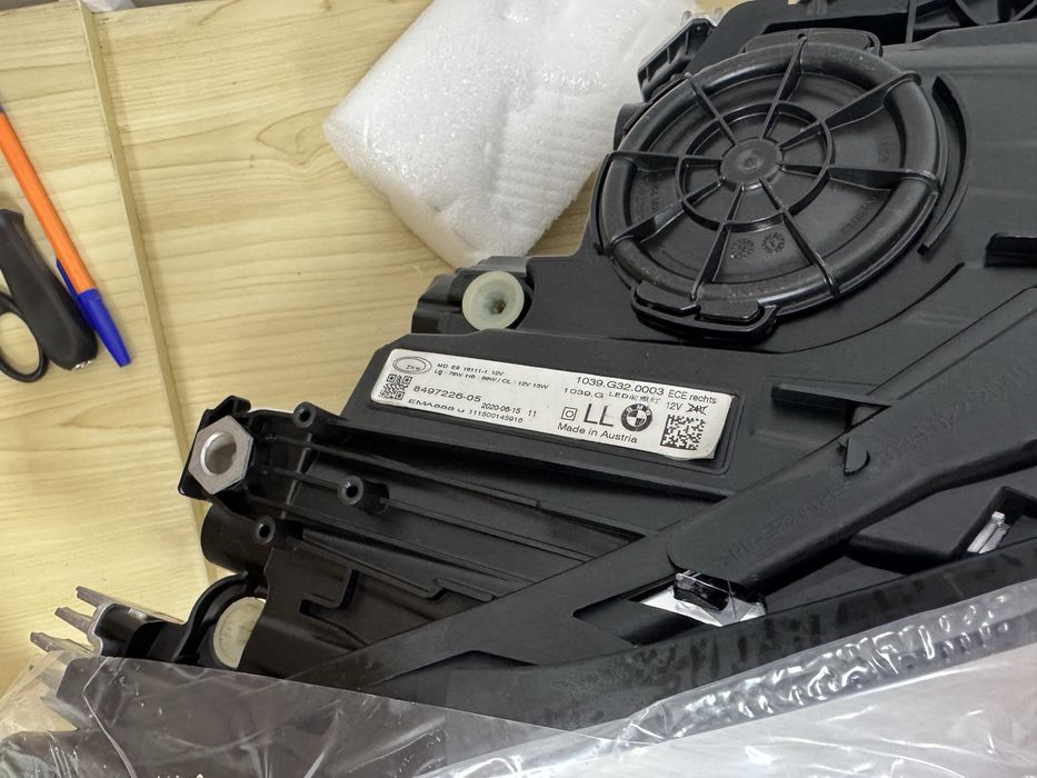 Bmw 5 G32 led 2018-2023 р, передні фари