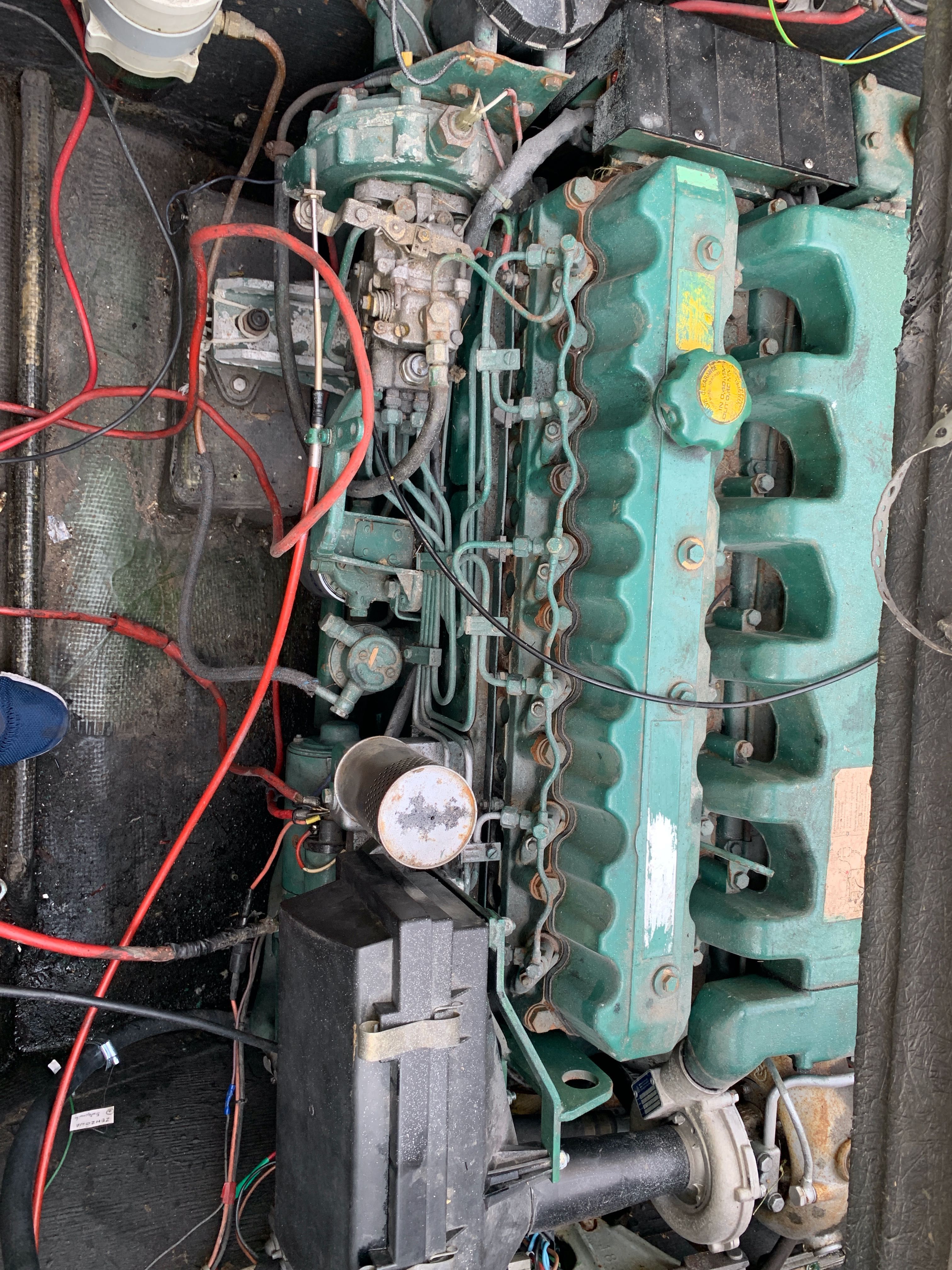 Silnik Volvo Penta AQD 40 A + Zetka Volvo Penta 280 T