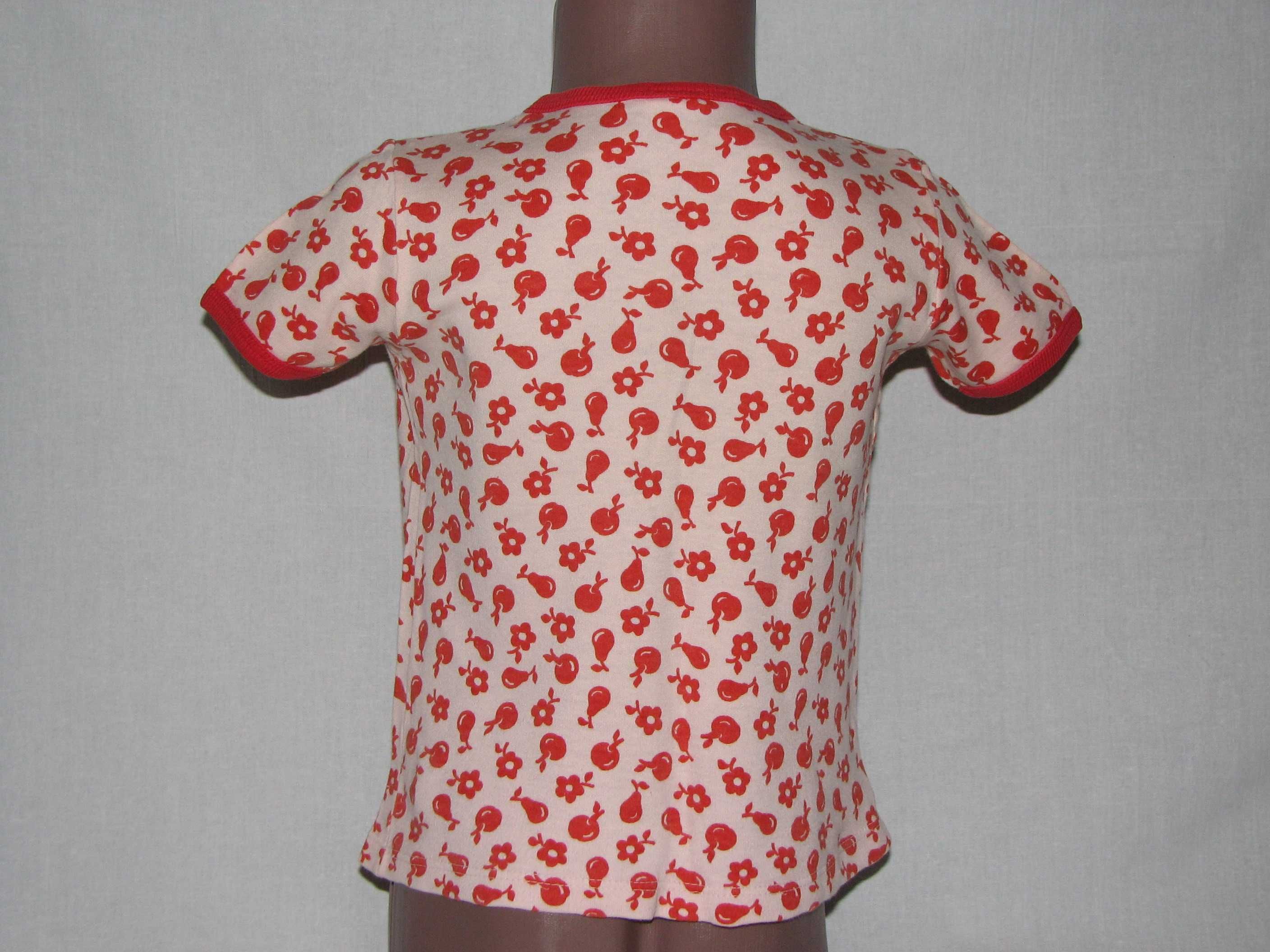 Літній комплект для дівчинки футболка і штанці на 4-5 років р. 110