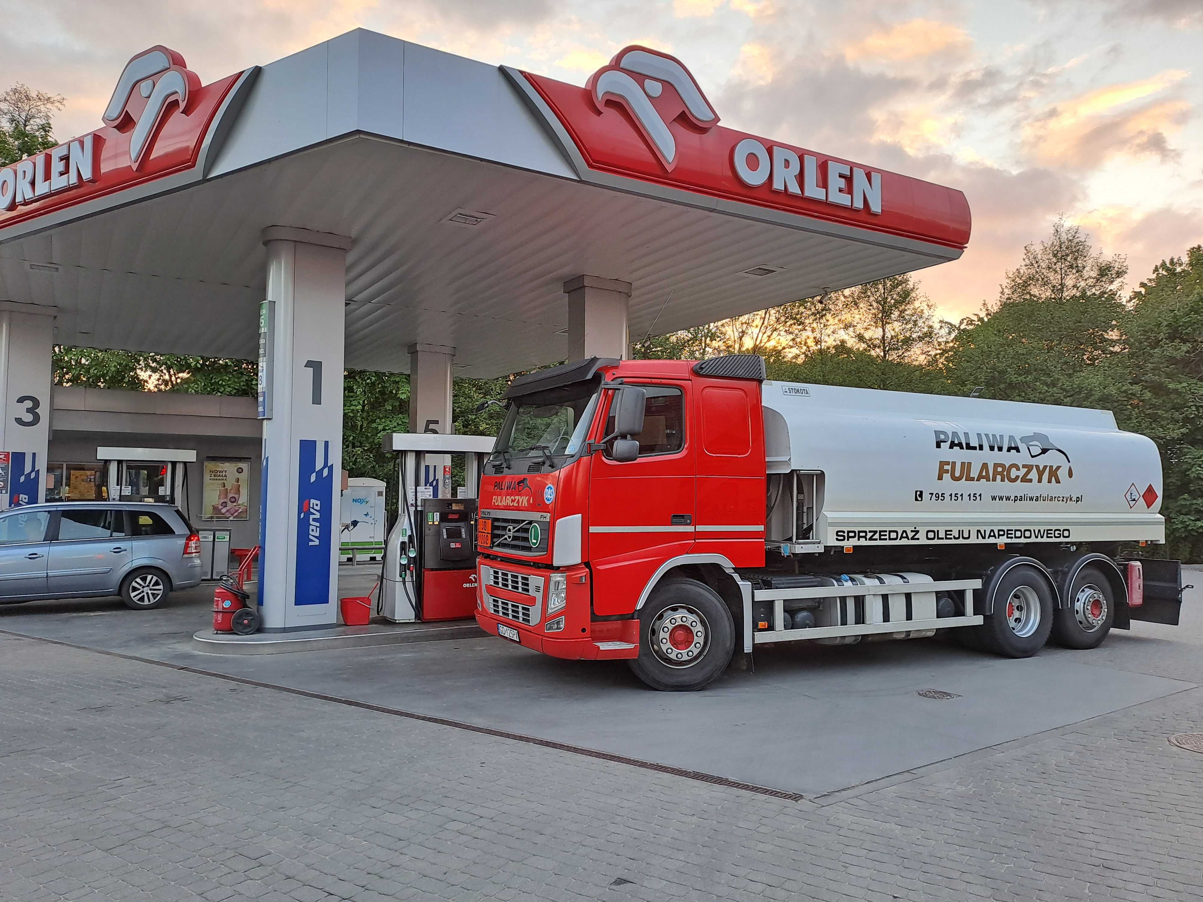 Olej napędowy B0 Diesel z dostawą do klienta