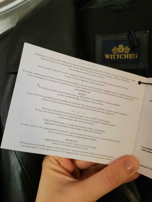 Płaszcz skórzany Wittchen