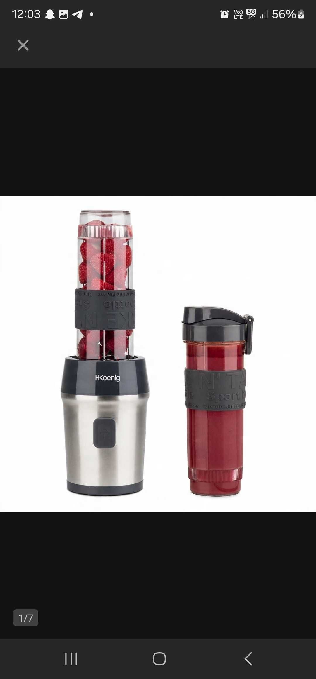 Blender kielichowy