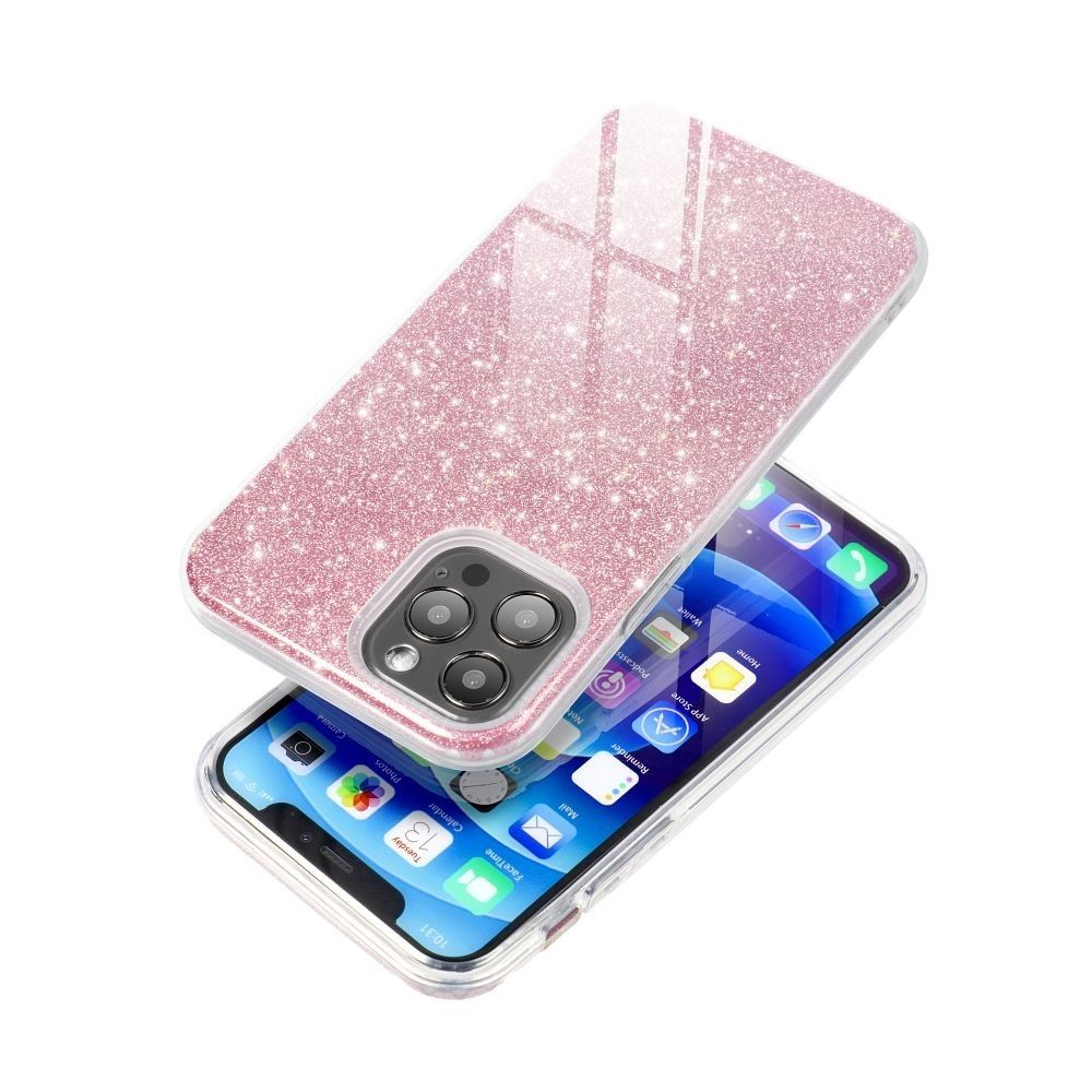 Etui Shining do Motorola Moto E22 / E22i Pink