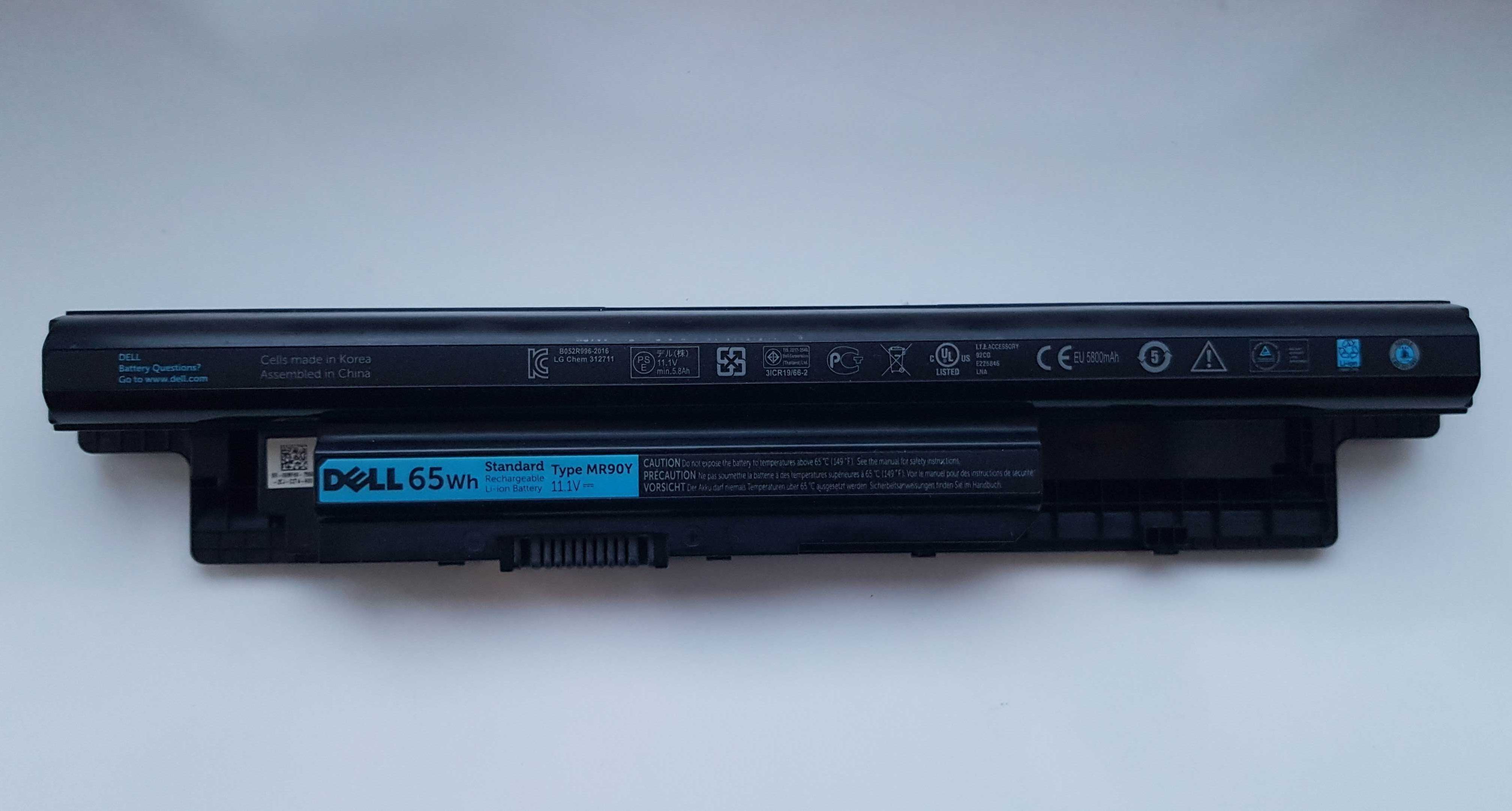 Bateria dell MR90Y 5421 11.1V 14.8V Inspiron 5521 Uszkodzone baterie