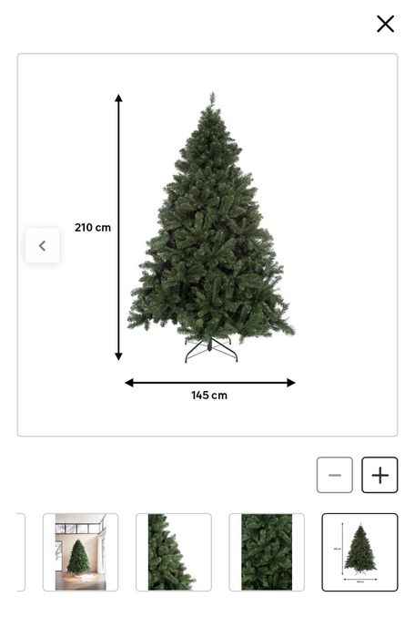 Árvore de Natal 210m