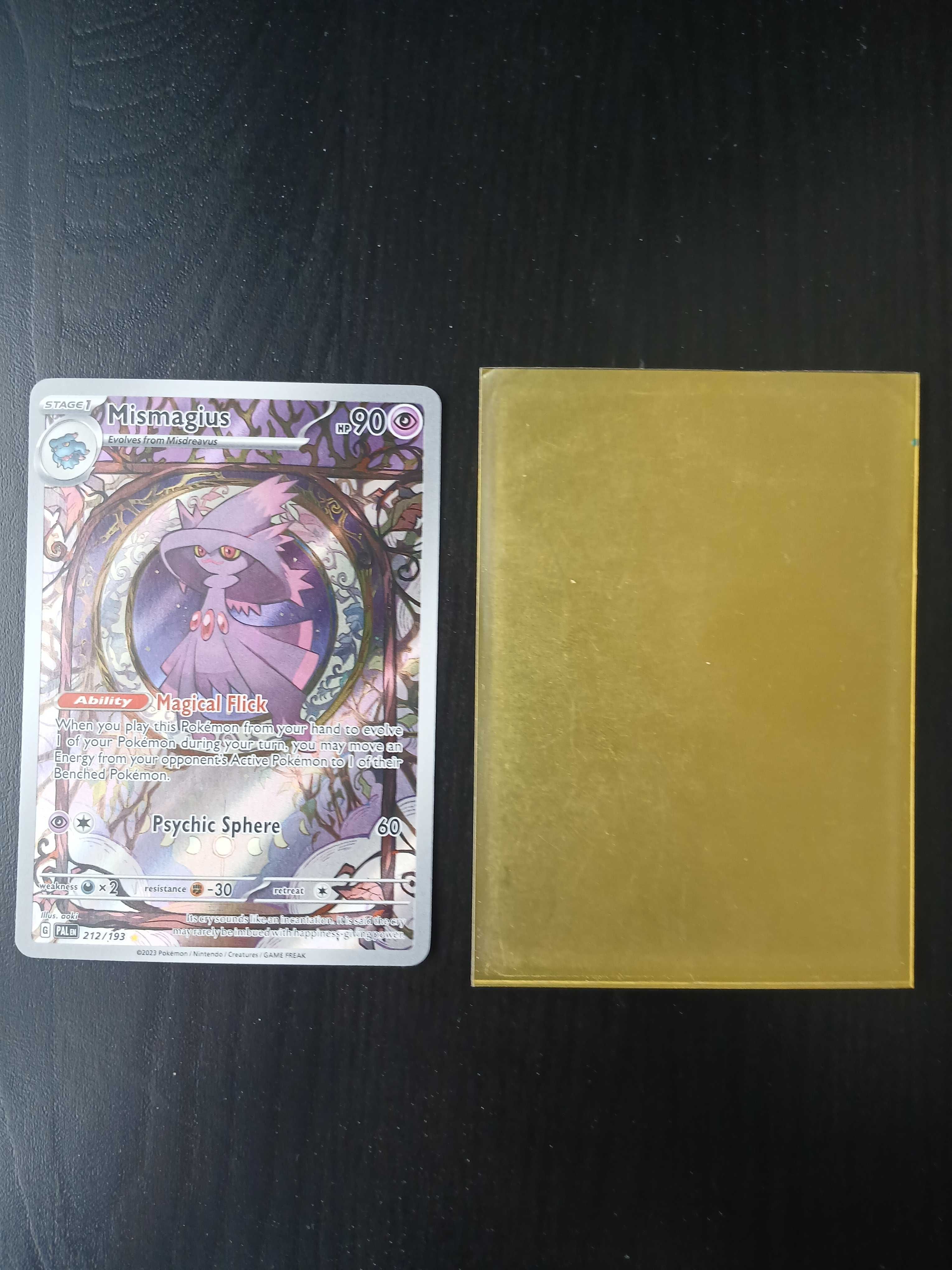 Karta Pokemon Mismagius 212/193