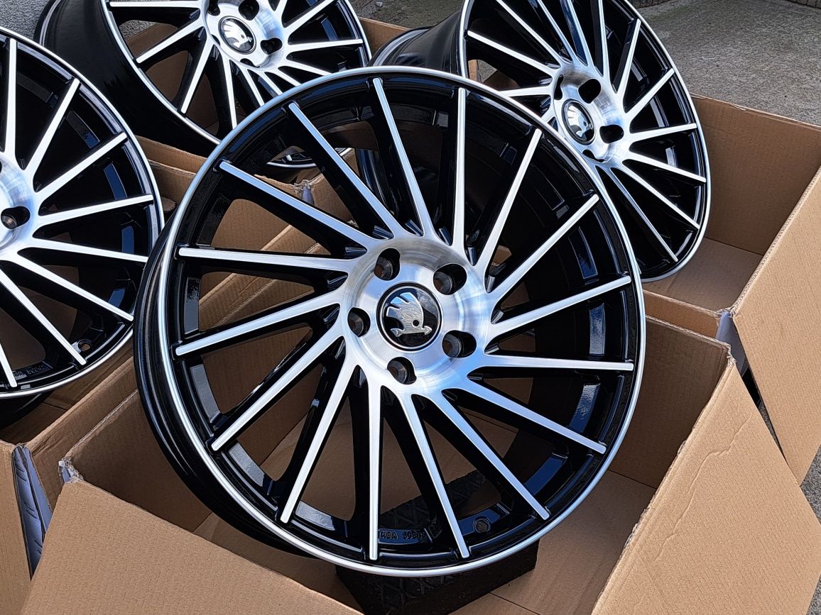 Alufelgi SKODA 18 5x112 Karoq Octavia Scout Kodiaq Yeti KT17 CNC