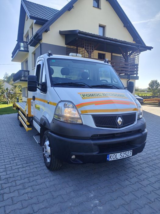 Renault Mascott laweta pomoc drogowa