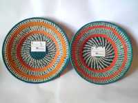 Тарелка 2 шт Rwenzori, блюдо, ваза ручной работы плетёная декор дизайн