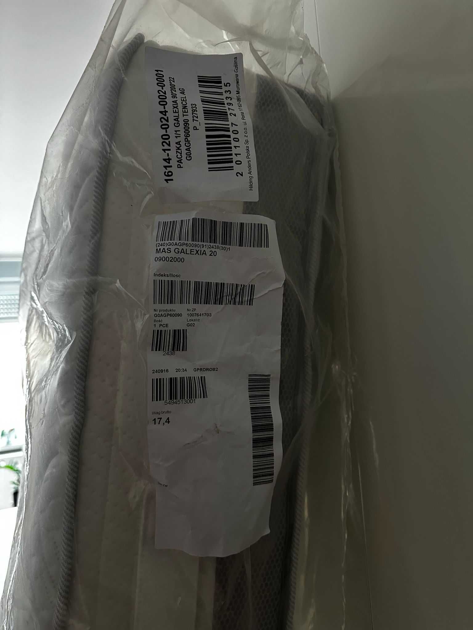 Materac 90×200  nowy