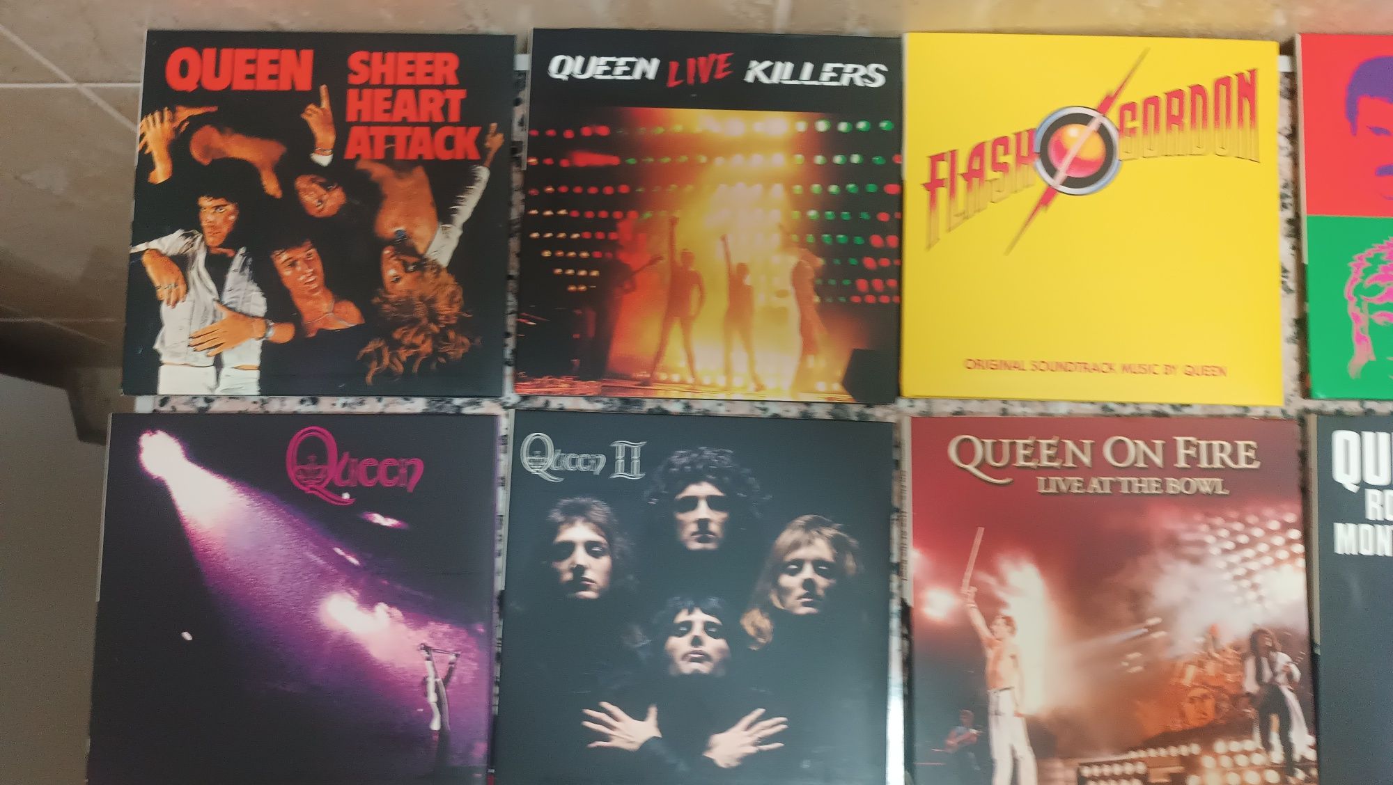 Discografia Queen mais caixa arquivadora
