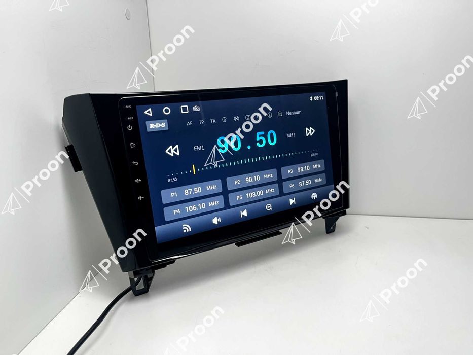 Auto Radio Nissan Qashqai J11 X Trail3   2Din Ano 2013 até 2017