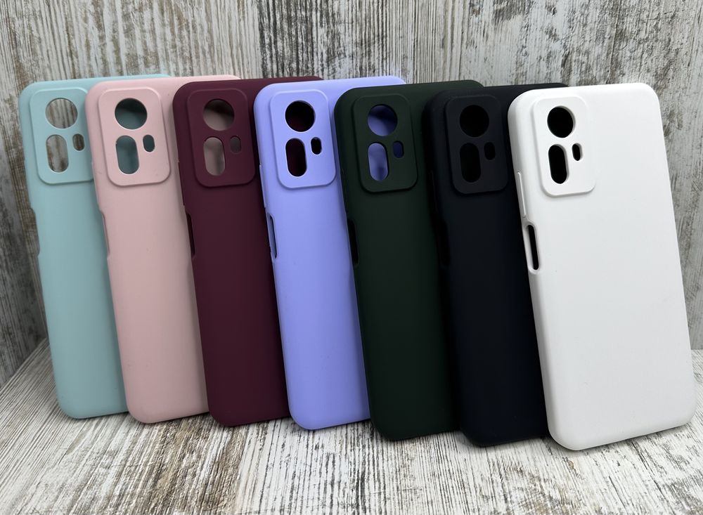 Не пачкаются! Чехол Silicone Case Xiaomi Redmi Note 12S