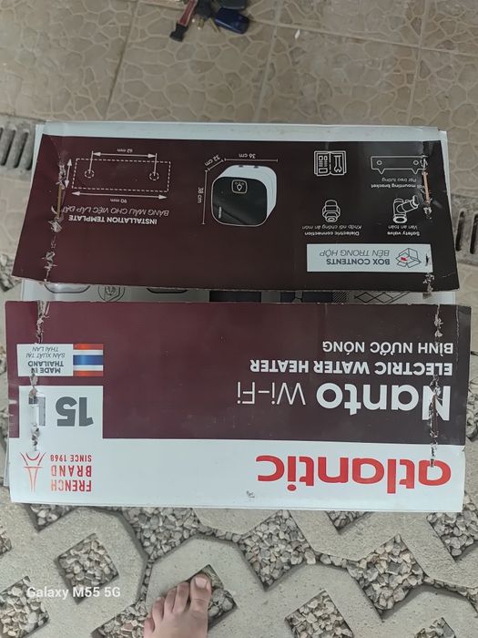 Terma nad umywalkowa 15l wi fi