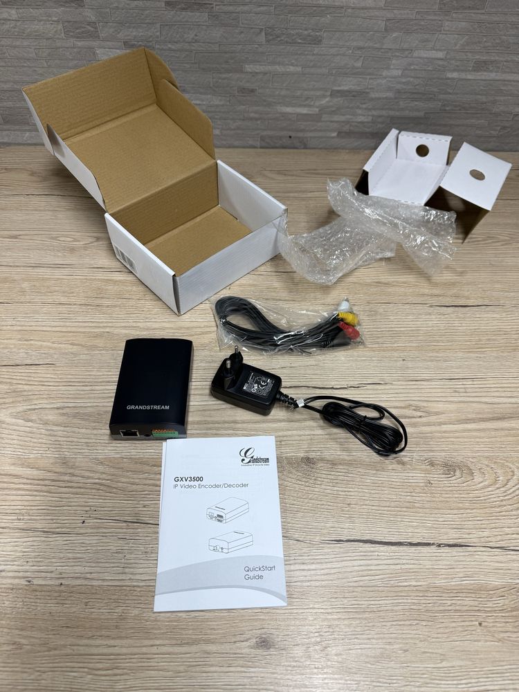Grandstream GXV3500 IP Video Encoder/Decoder — Новий