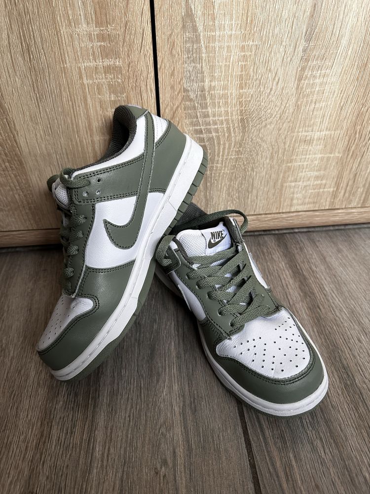 Кроссівки Nike Dunk Low Medium Olive Оригінал! Шкіра 37,5