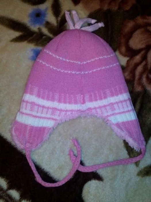 Зимняя шапка для девочки