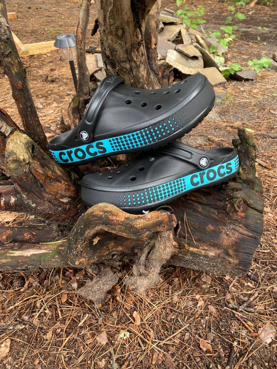 ВСЕ Размеры Crocs Bayaband Logo Motion Black. Оригинал кроксы 36-44