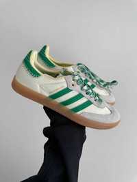 Кроссовки Adidas Samba Wales Bonner Grey Green