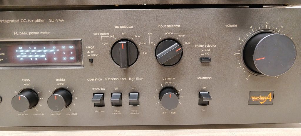 Wzmacniacz TECHNICS SU V4A. Class A